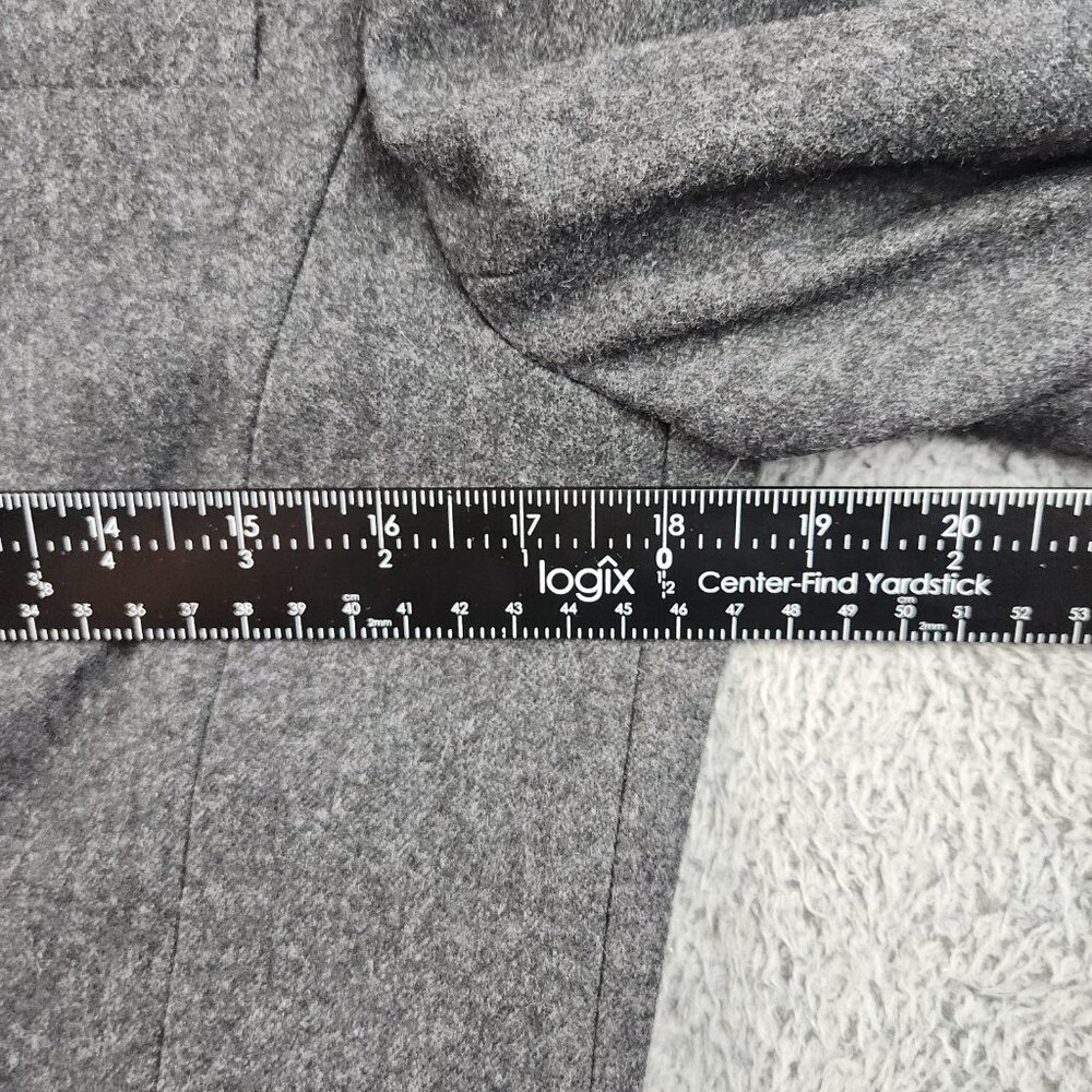 Vintage Pendleton Blazer Women 14 Gray Miss Virgin Wool Made in USA Suit Jacket - Picture 4 of 12